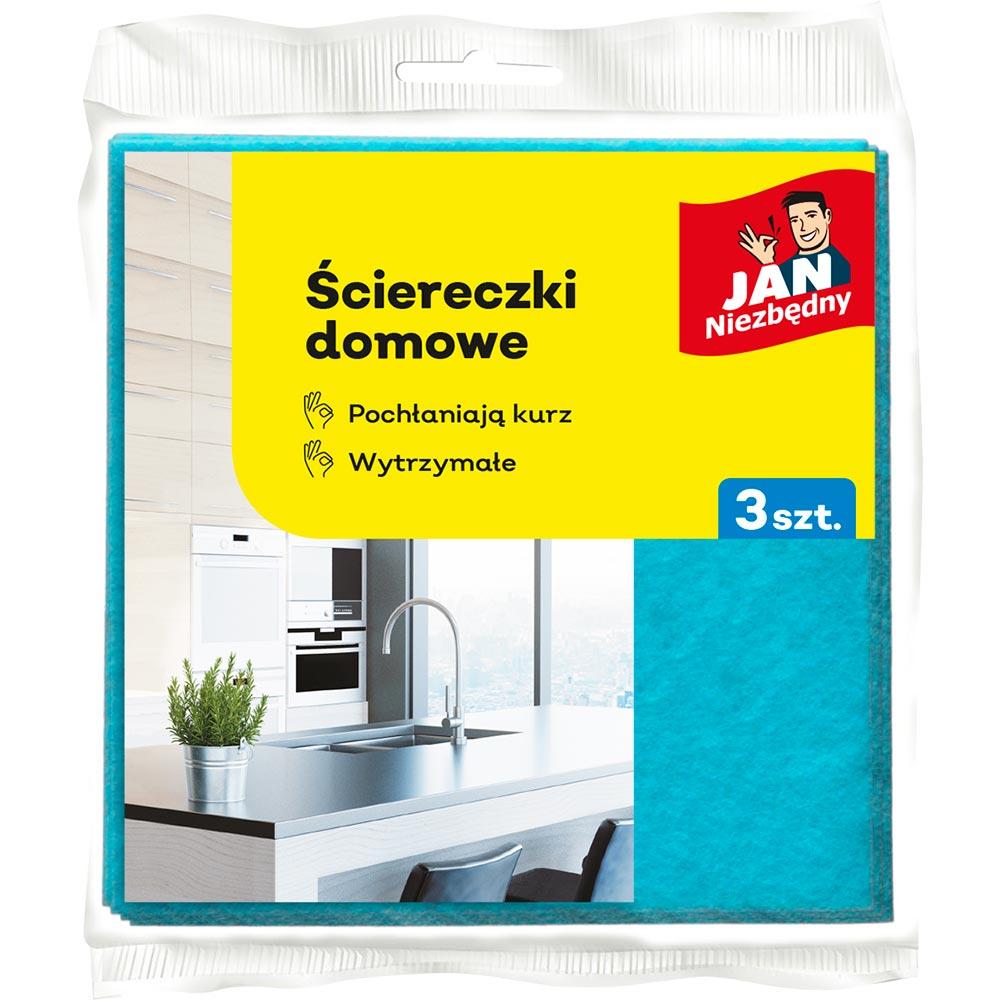 JAN NIEZBĘDNY Ściereczka kurz 3 szt.