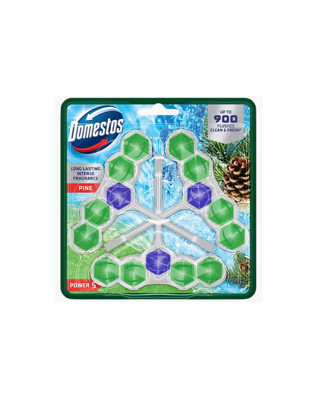 Domestos kulki 3x55g Pine