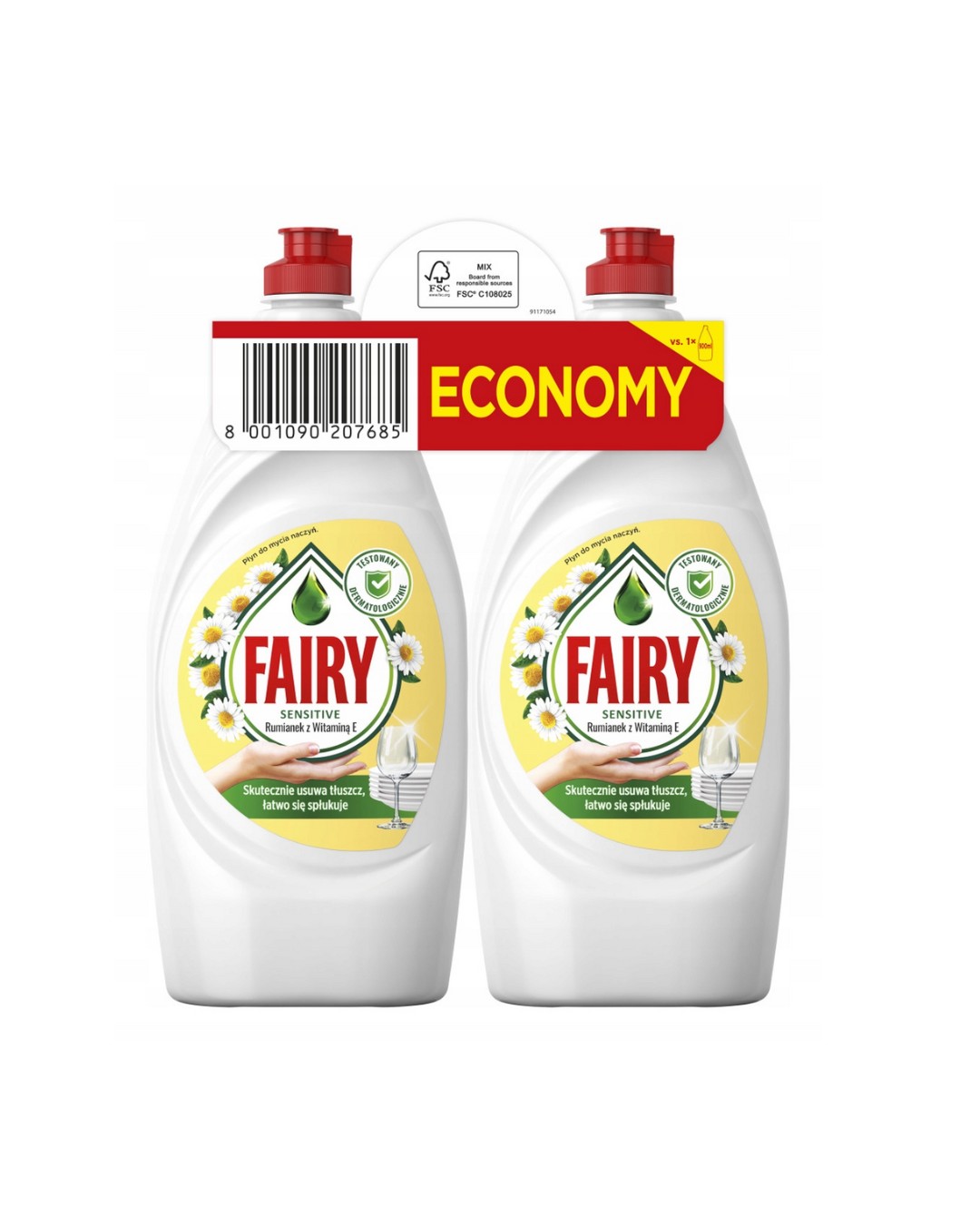 Fairy 2x900ml Rumianek