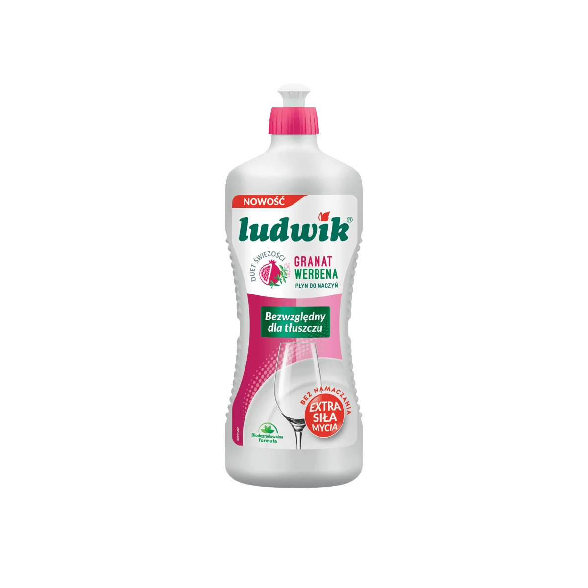 Ludwik Płyn do mycia naczyń granat z werbeną 900 g