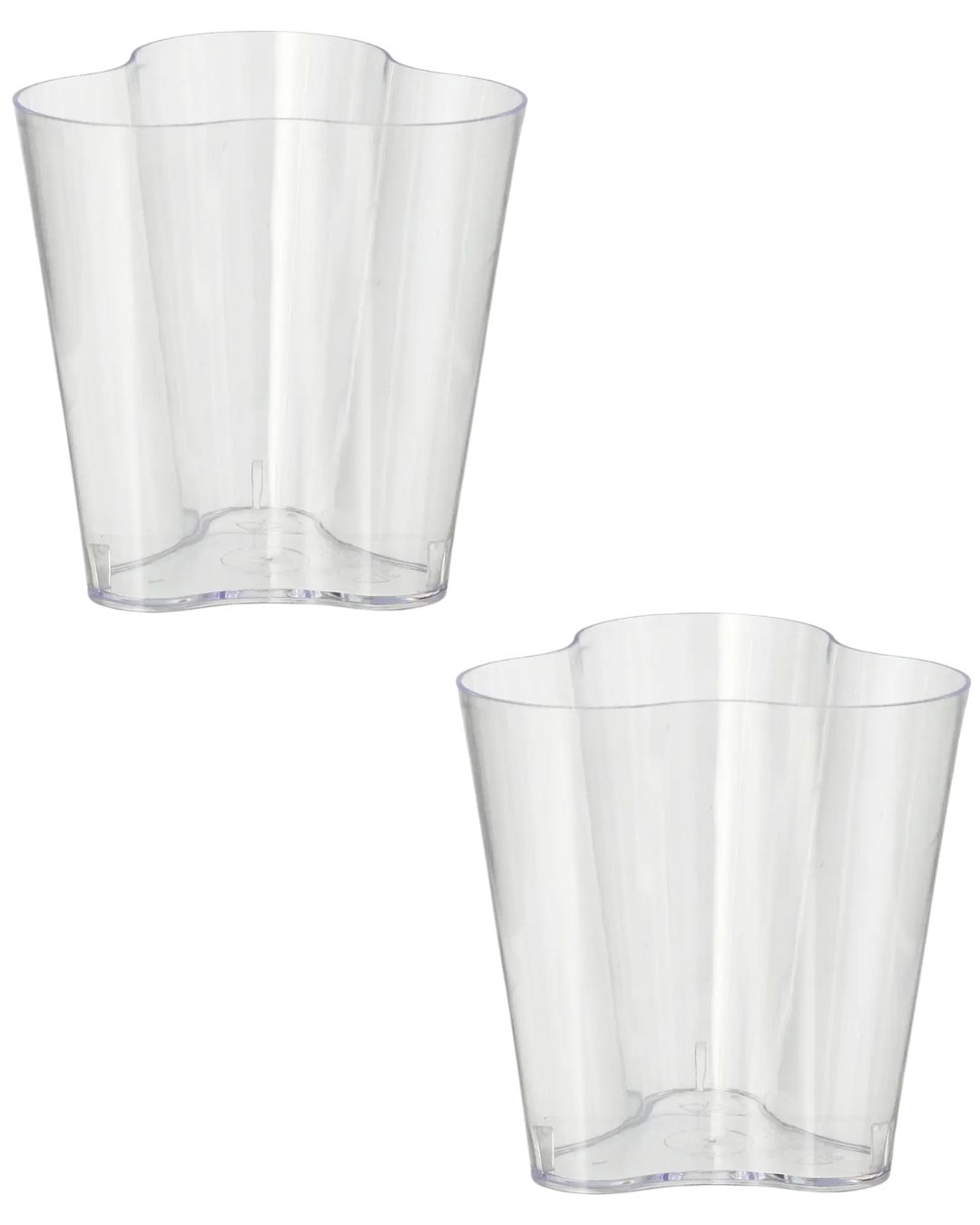 Pojemnik fingerfood 120 ml krystaliczne 20 szt. kwiatek