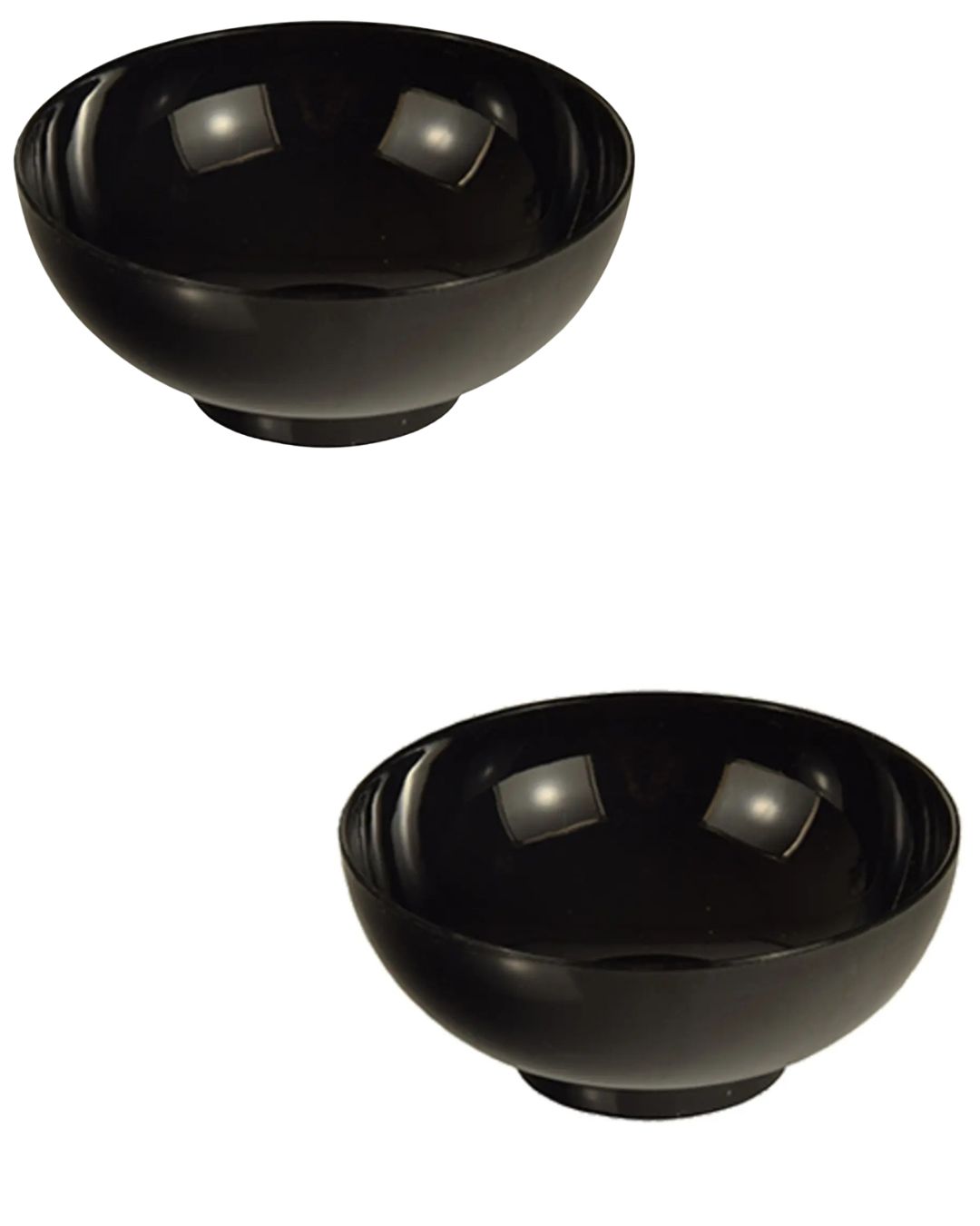 Pojemnik fingerfood okrągłe 65 ml czarne 50szt. okrągłe