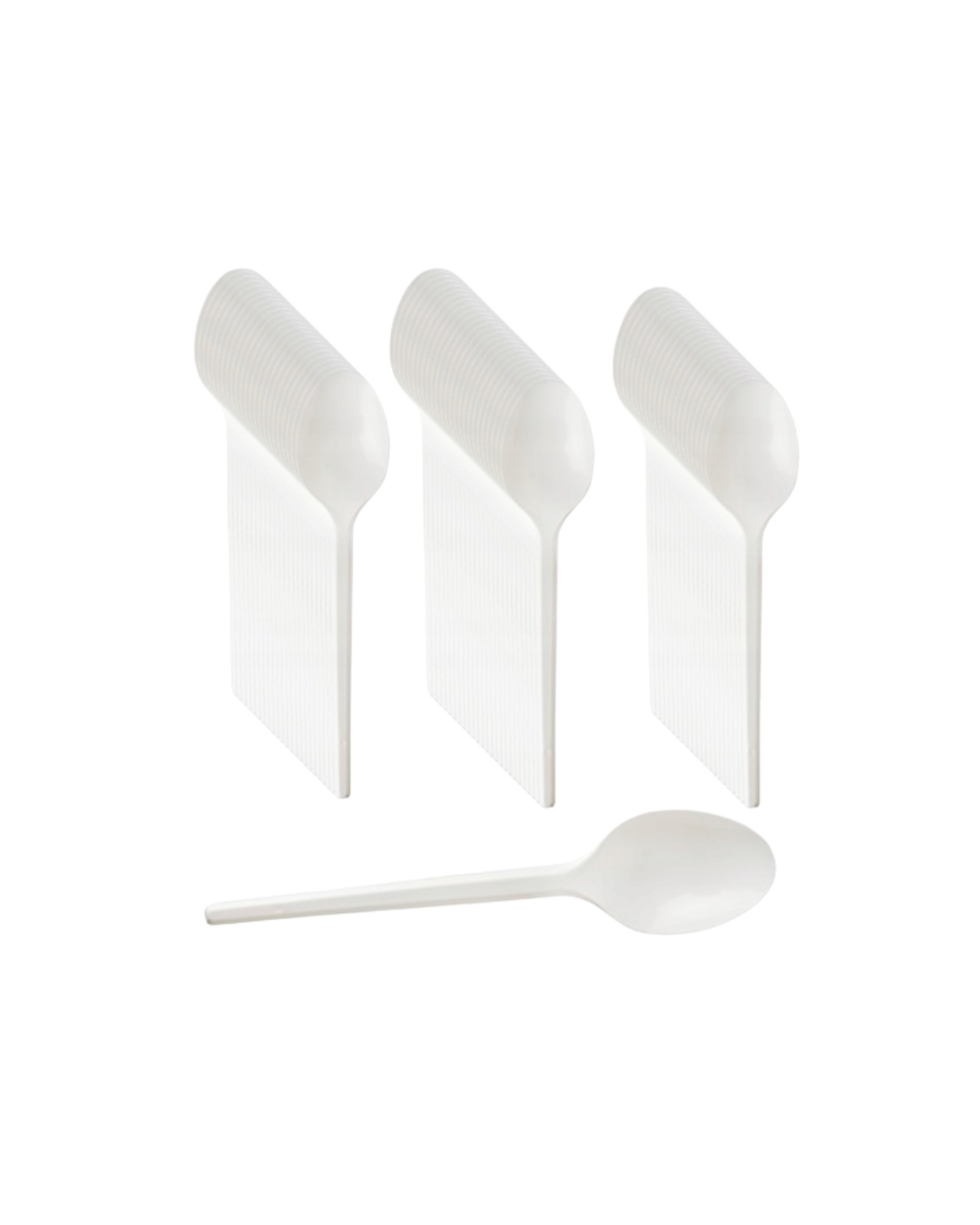 Łyżki wielorazowe REUSE PS 16,5 cm białe (100 szt.)