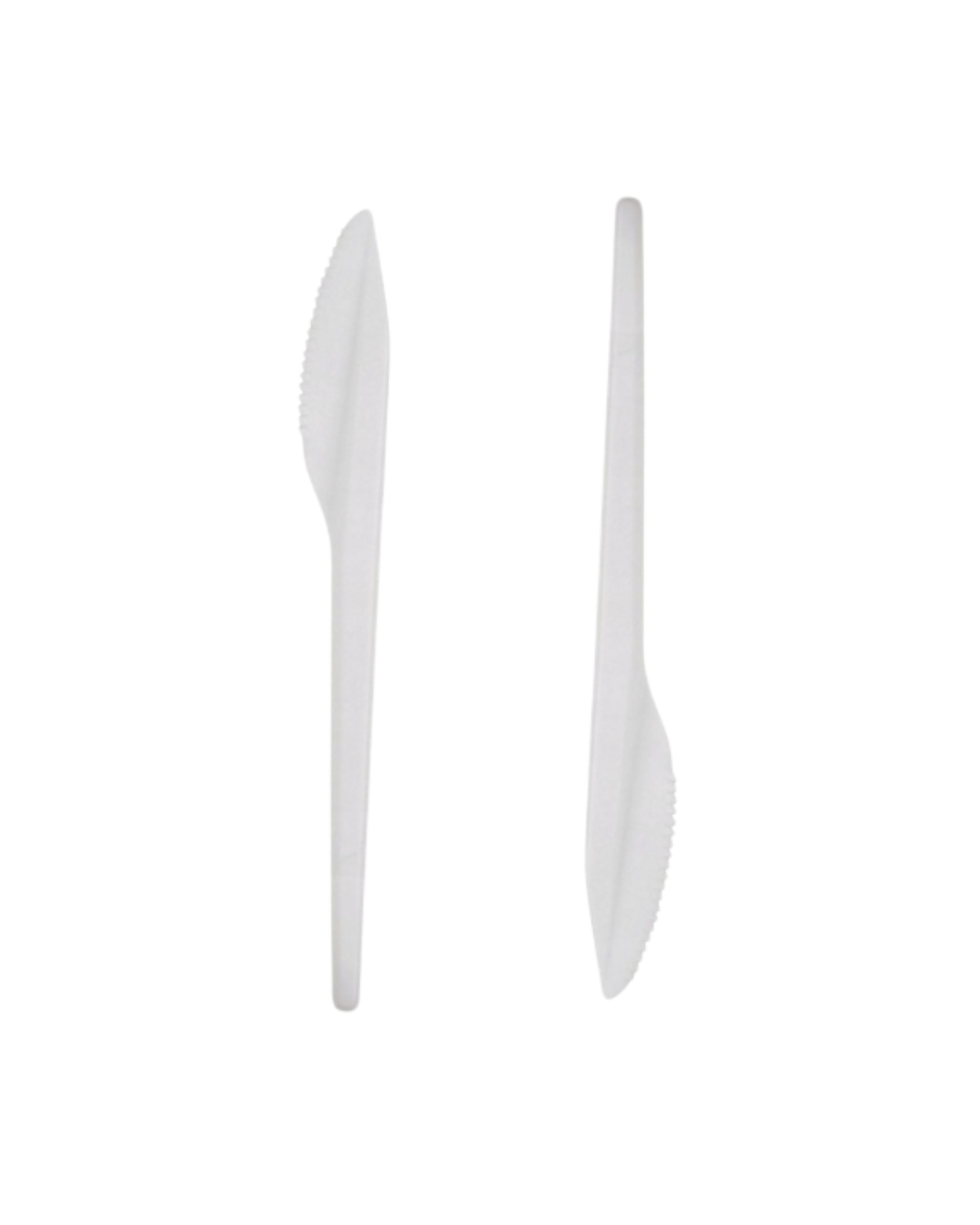 Noże wielorazowe REUSE PS 16,5 cm białe (100 szt.)